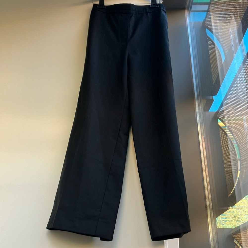 COS Black Wide Leg Trousers